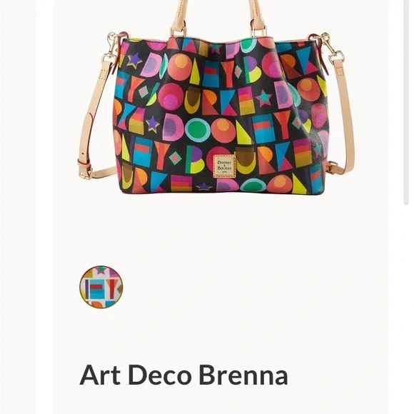 Dooney & Bourke Art Deco Brenna - Picture 2 of 7